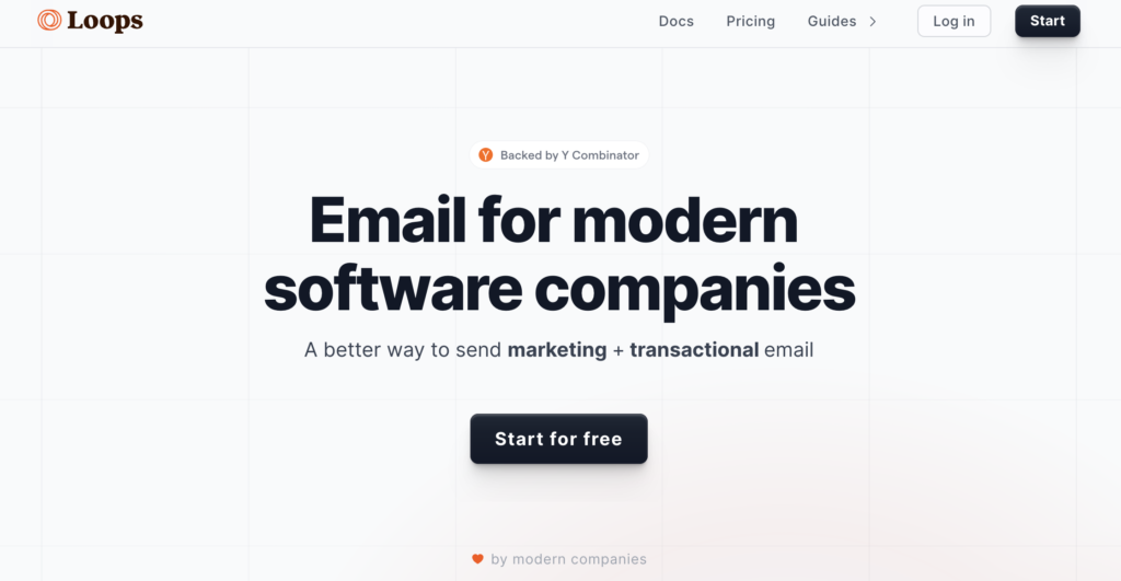 Loops(Web) email marketing tools